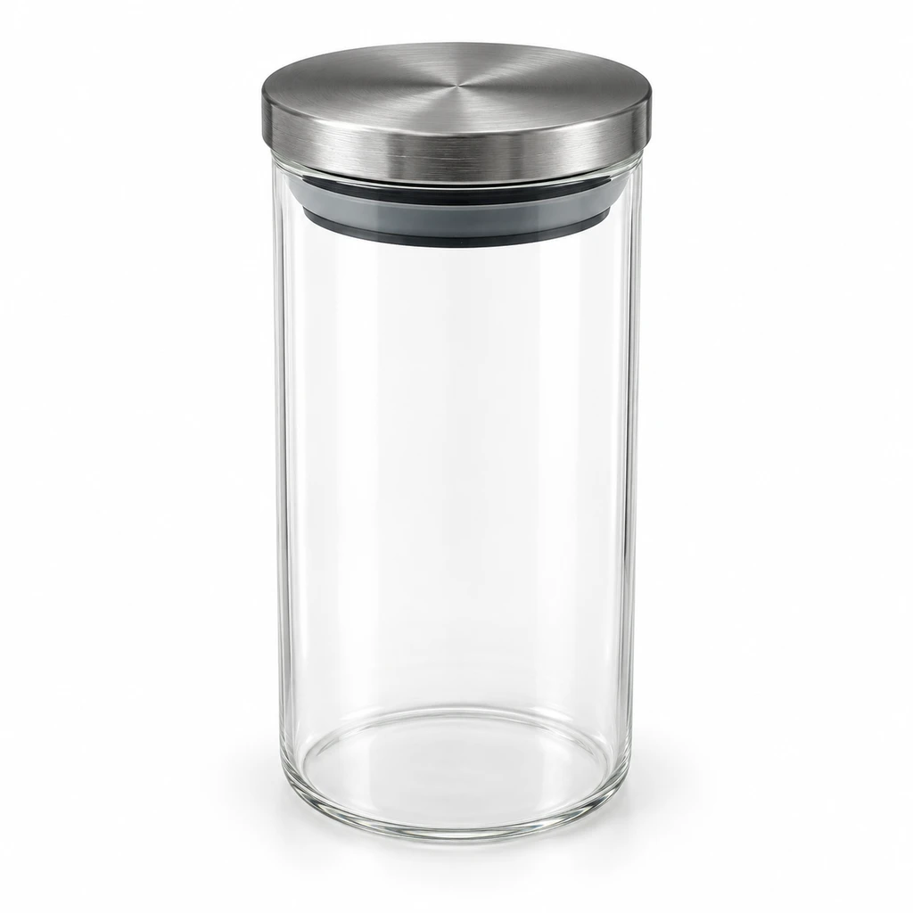 Premium Airtight Glass Storage Jar